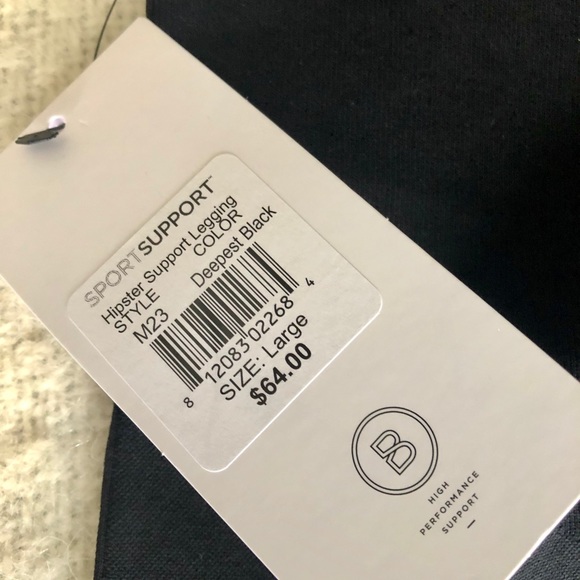 Blanqi Everyday Hipster Support Leggings NWT - Picture 3 of 4